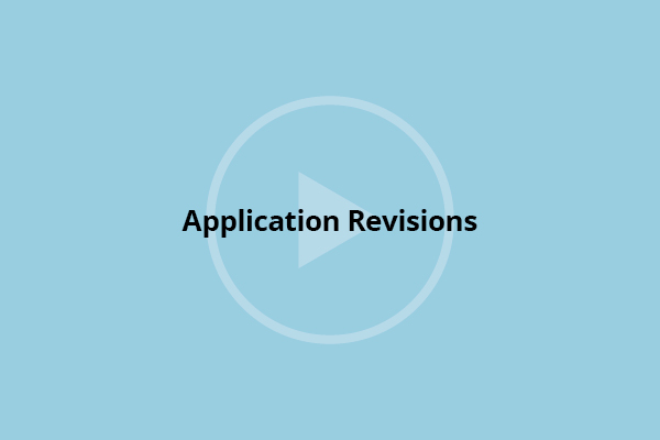 Application Revisions